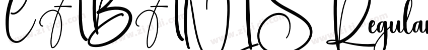 CABANIS Regular字体转换